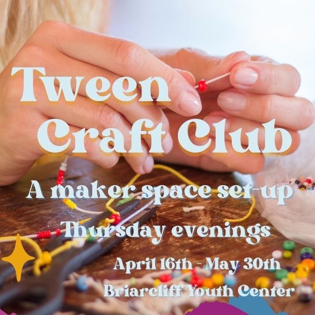 Tween Craft Club April 2026