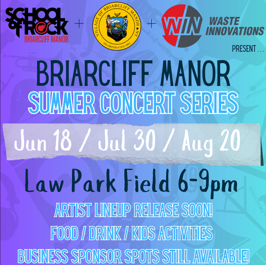 2026 Briarcliff Summer Concert Series