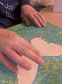 Creating Art at a Van-Go Party