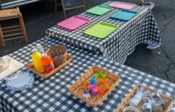 Van-Go Wagon Co Birthday Party Setup